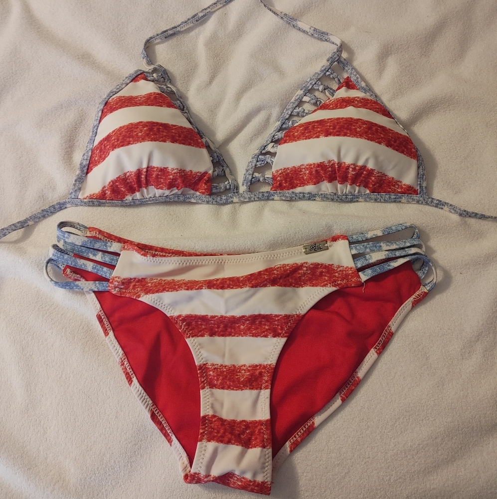 Womans bikini, top is medium bottom is small